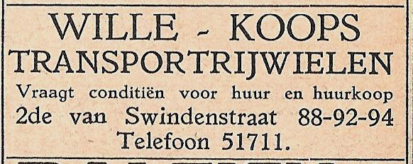 2e van Swindenstraat 88 - 94 - 1926  