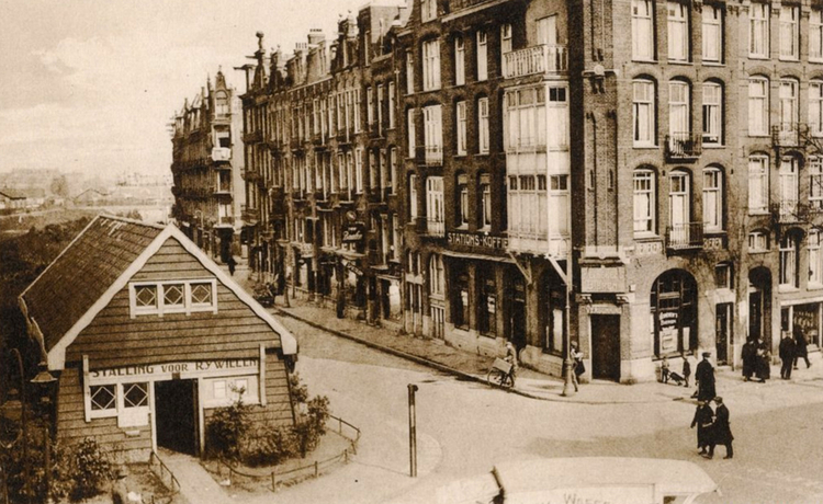 Javastraat 01 - Hoekpand - 1929 .<br />Foto: Beeldbank Amsterdam 