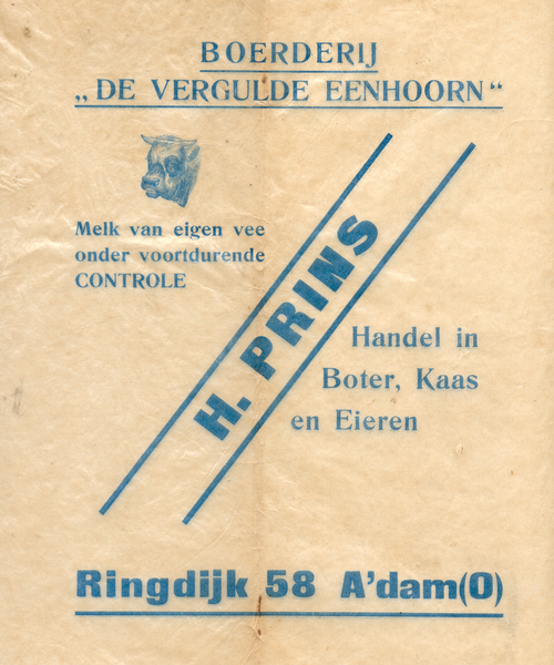 Ringdijk 58  Boterwikkel - 1939 Ftoto: Henny Prins 