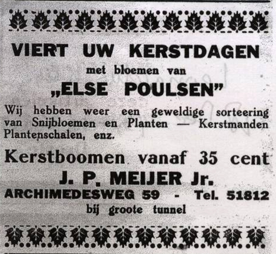 Archimedesweg 59 - 1937 .<br />Bron: Jan van Deudekom 