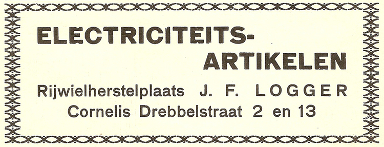 Cornelis Drebbelstraat 13 - 1931  