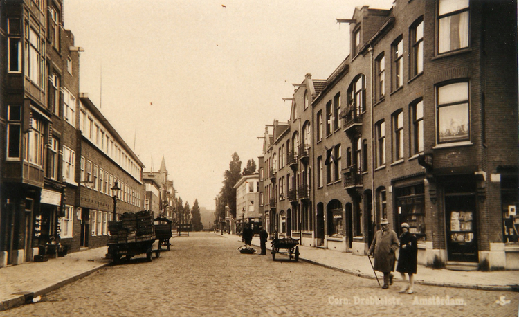 Cornelis Drebbelstraat 04 - ± 1928 .<br />Foto: Jan van Deudekom 