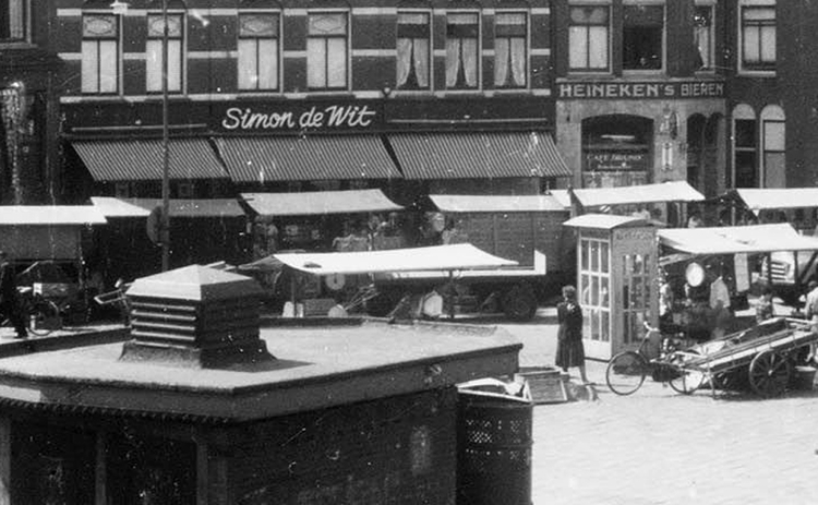 Dapperplein 02 - 12 - ± 1960 .<br />Foto: Beeldbank Amsterdam 