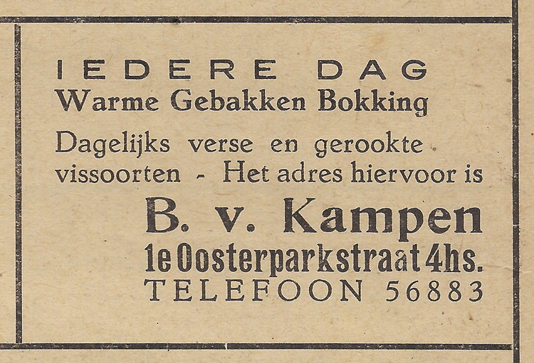 Eerste Oosterparkstraat 04 - 1948  