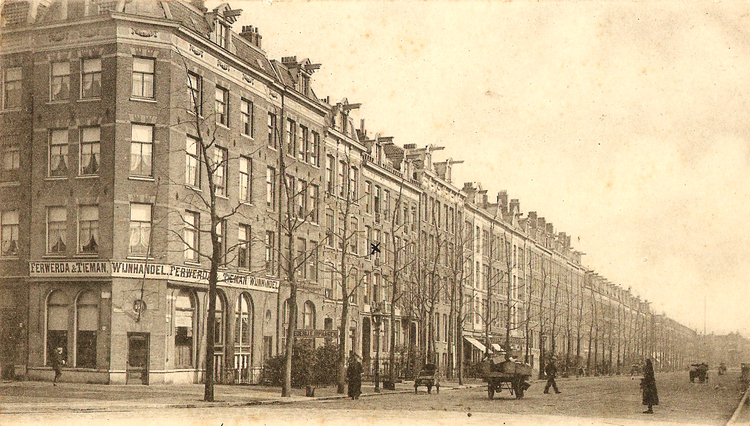 Eerste van Swindenstraat 01 - 1905 .<br />Foto: Jan van Deudekom 