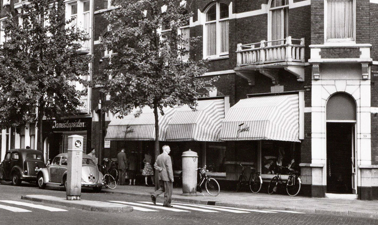 Hogeweg 2a - 1959 .<br />Foto: Beeldbank Amsterdam 