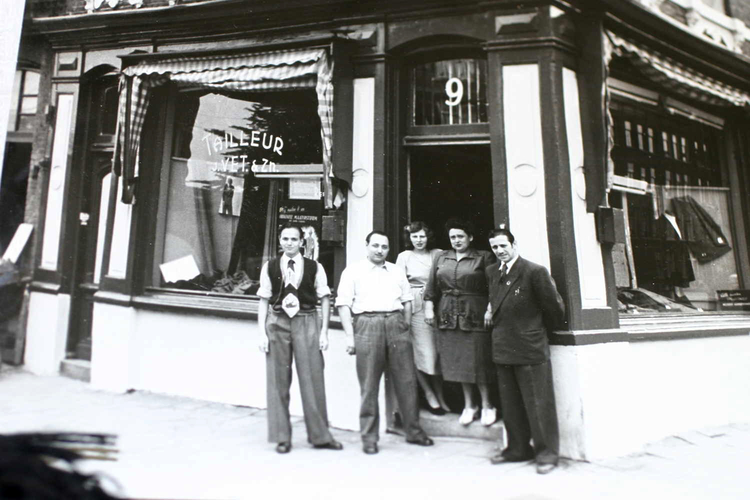 Dapperstraat 09 - 1953 .<br />Foto: Joop Vet 
