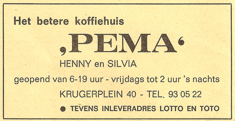 Krugerplein 40 - 1977  