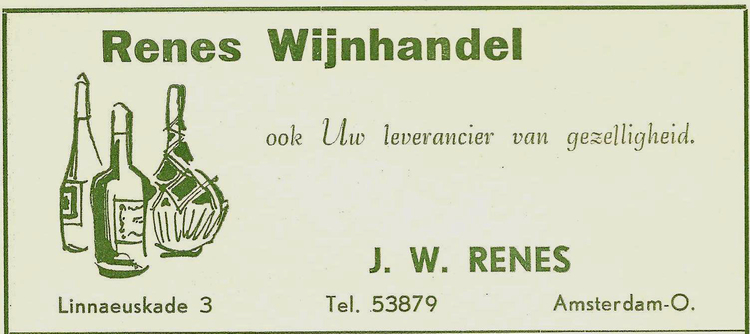 Linnaeuskade 03 - 1958  