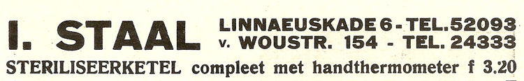 Linnaeuskade 06 - 1931  