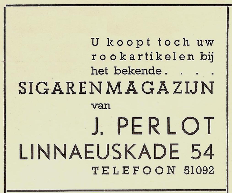 Linnaeuskade 54 - 1939  