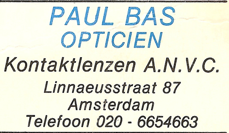 Linnaeusstraat 87 - ± 1980  