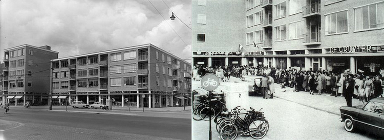 Middenweg 241 De Gruyter - 1959 .<br />Klik rechts bovenaan op de foto en de foto wordt vergroot weergegeven. .<br />Foto: Beeldbank Amsterdam 
