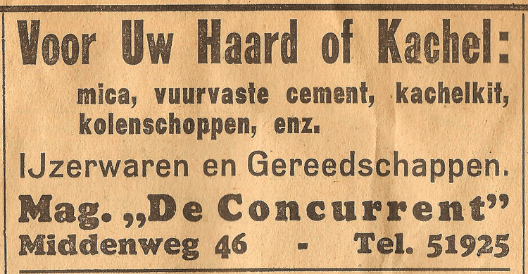 Middenweg 46 - 1938  