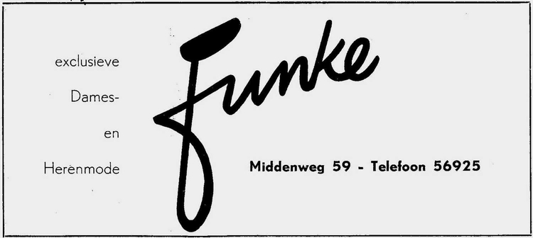 Middenweg 59 - 1958  