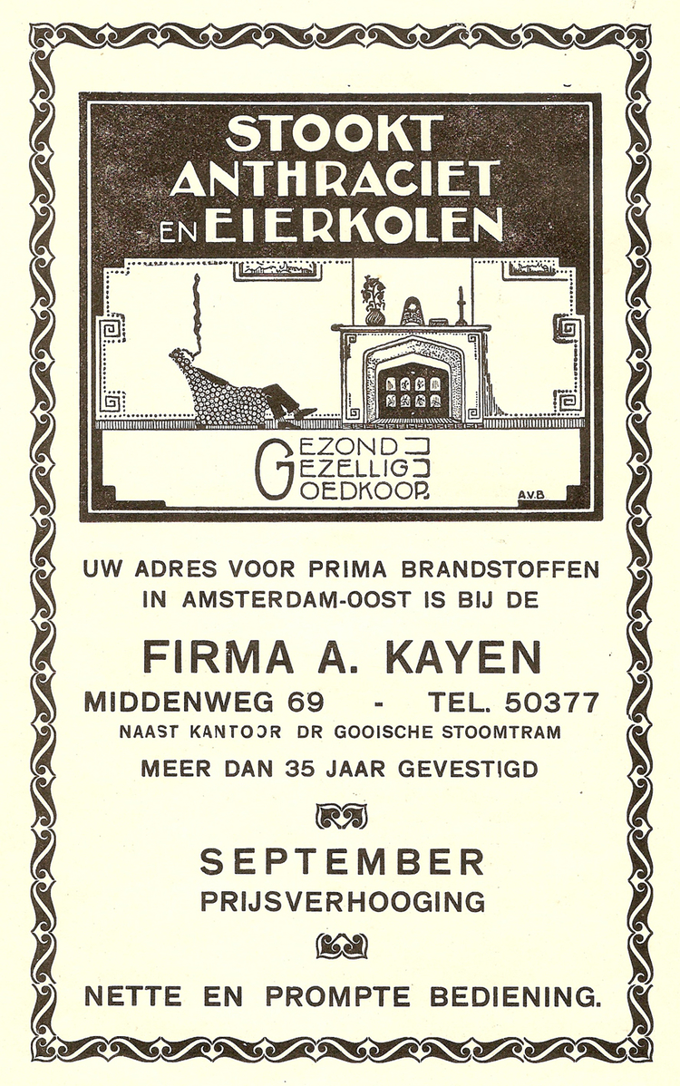 Middenweg 69 - 1929  