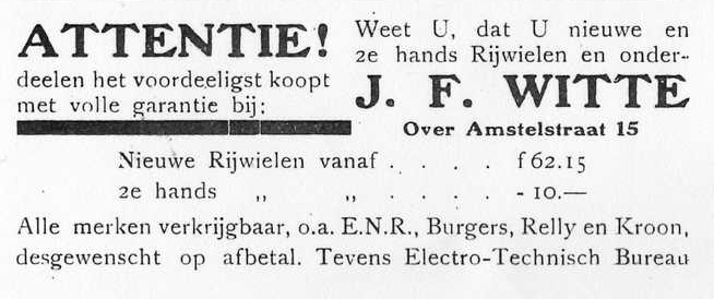 Over Amstelstraat 15 - 1923  