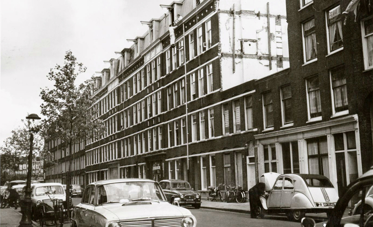 Reinwardtstraat 120-80 - 1967 .<br />Foto: Beeldbank Amsterdam 