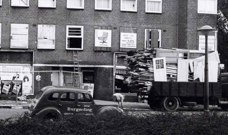 Riouwstraat 4-2 - 1974 .<br />Foto: Beeldbank Amsterdam 