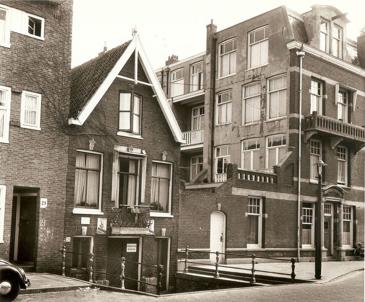 Kerklaan 25 (later Corn.Drebbelstraat) - 1960 .<br />Foto: Jo Haen 