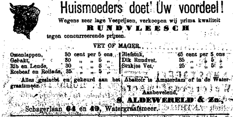 Schagerlaan 49 - 1909 .<br />Bron: Jan van Deudekom 