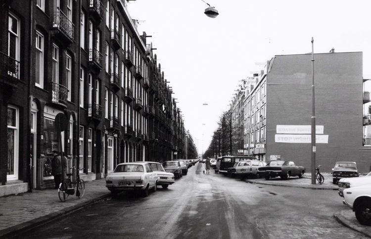 Vrolikstraat 254- 252- 250 - 1977 .<br />Foto: Beeldbank Amsterdam 