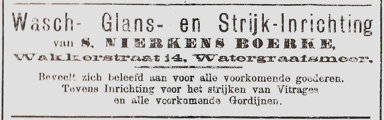 Wakkerstraat 14  - 1913  